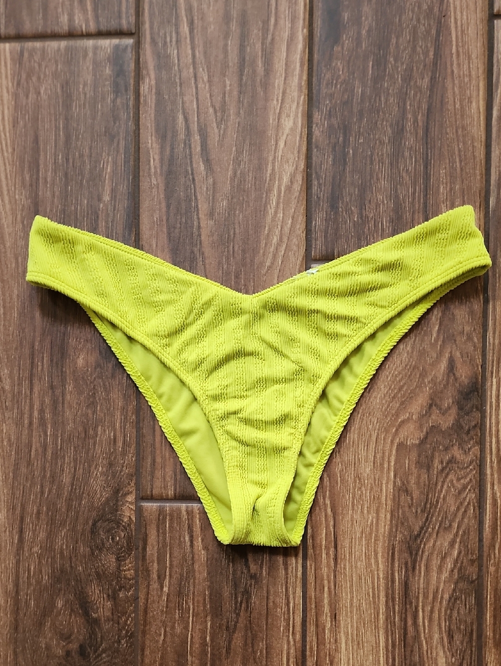 Abercrombie & Fitch Lime Green Swim Top